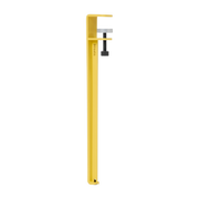 Tischfuß aus gelbem Stahl, 43 cm – TIPTOE