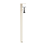 Pied de table en acier blanc crème 43 cm - TIPTOE