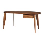Table en noyer 160x73x86cm Feve - Ferm living
