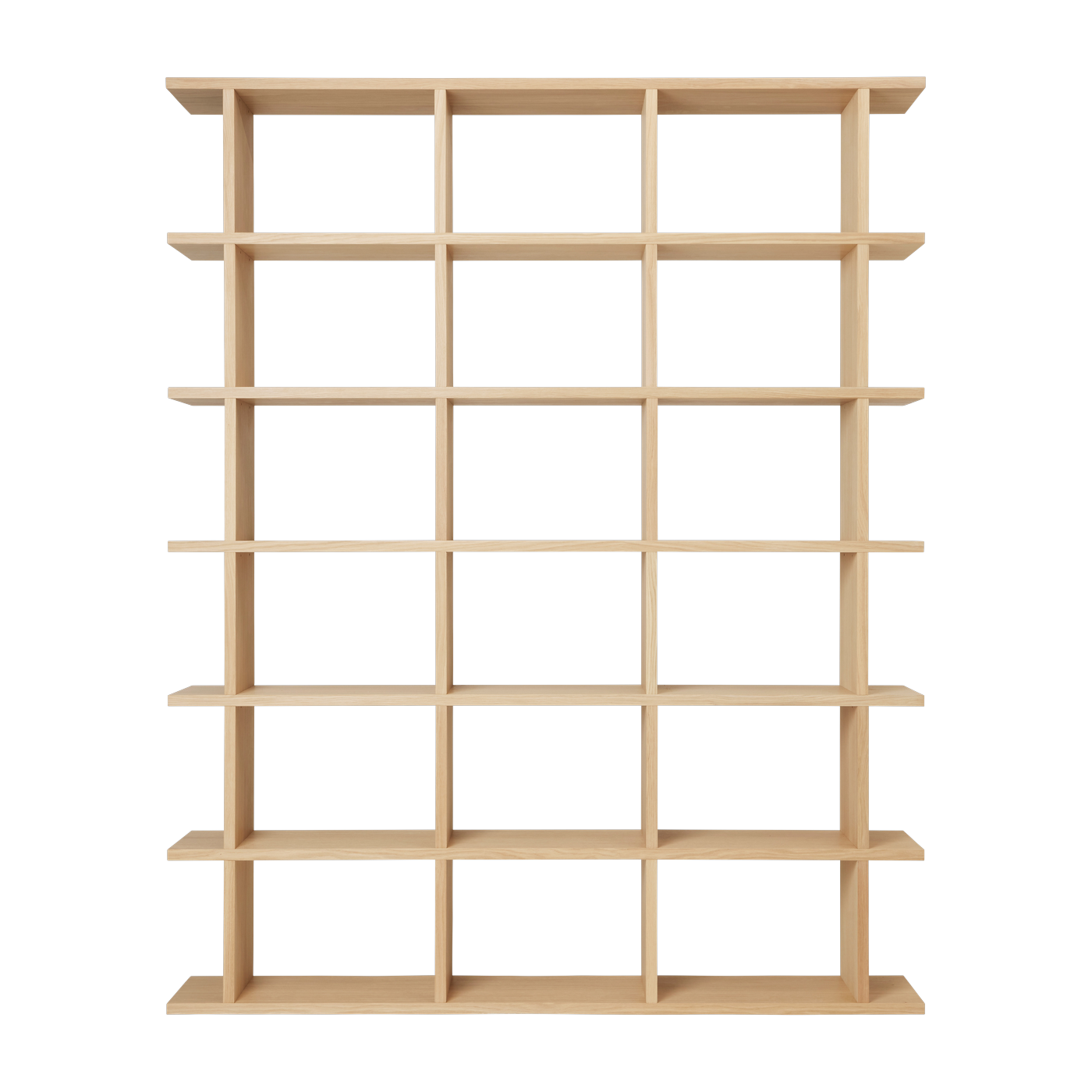 Bücherregal aus Eichenfurnier 170 x 30 x 120 cm Kona - Ferm living