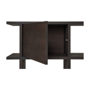 Dark oak cabinet insert 50x30x32cm Kona - Ferm living