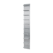 Estantería de pared de aluminio 25x15x170cm Lager - Ferm living