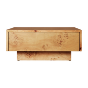 Table basse en broussin 70x30cm Burl - Ferm living