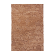Brown knotted wool rug 170x240cm Cilla - Ferm living