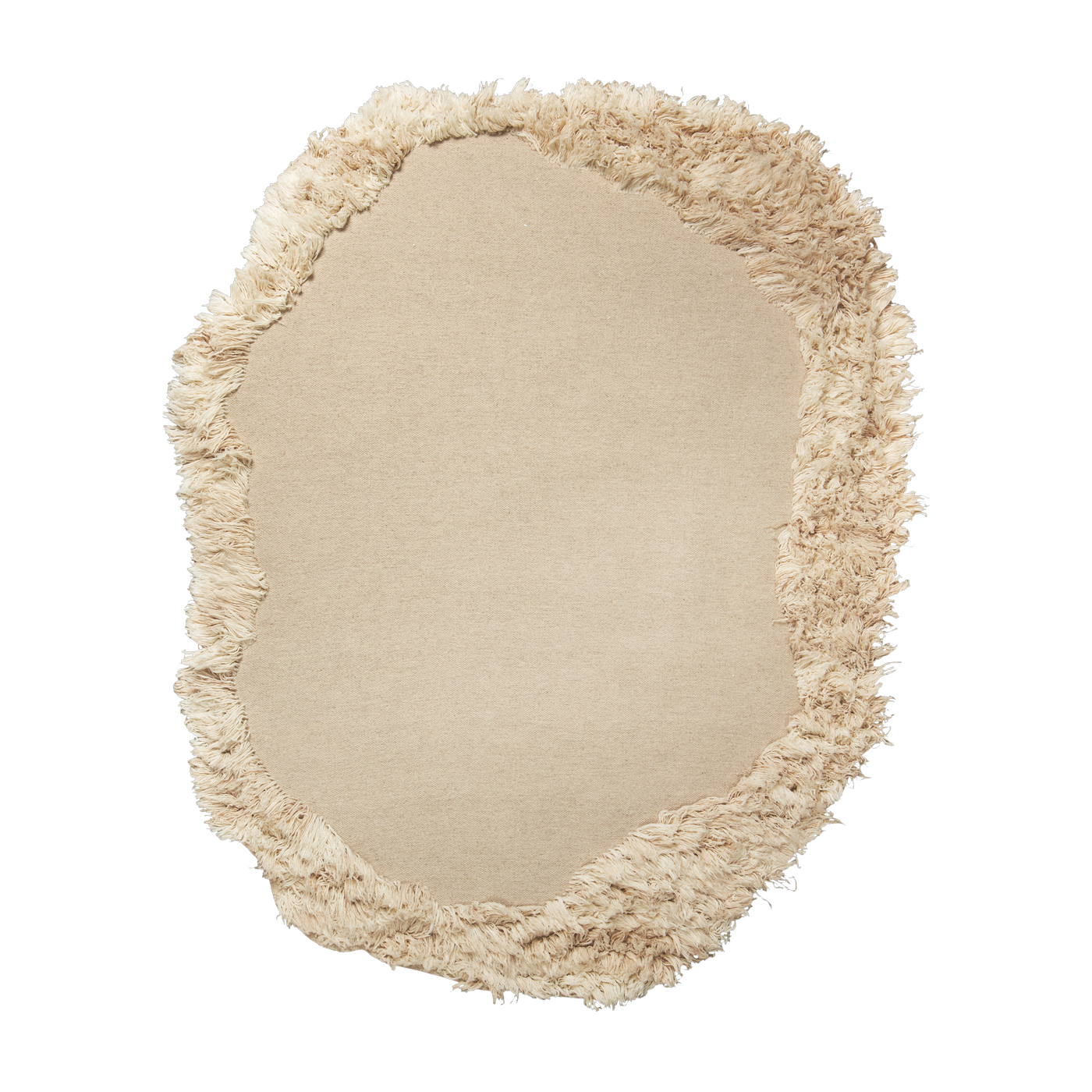 Cream white wool rug 200x250cm Norte - Ferm living