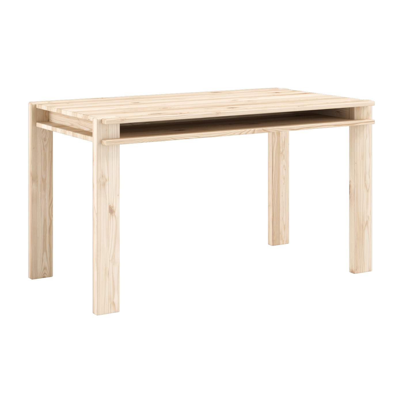 Table rectangulaire en pin naturel Tuck - Karup Design