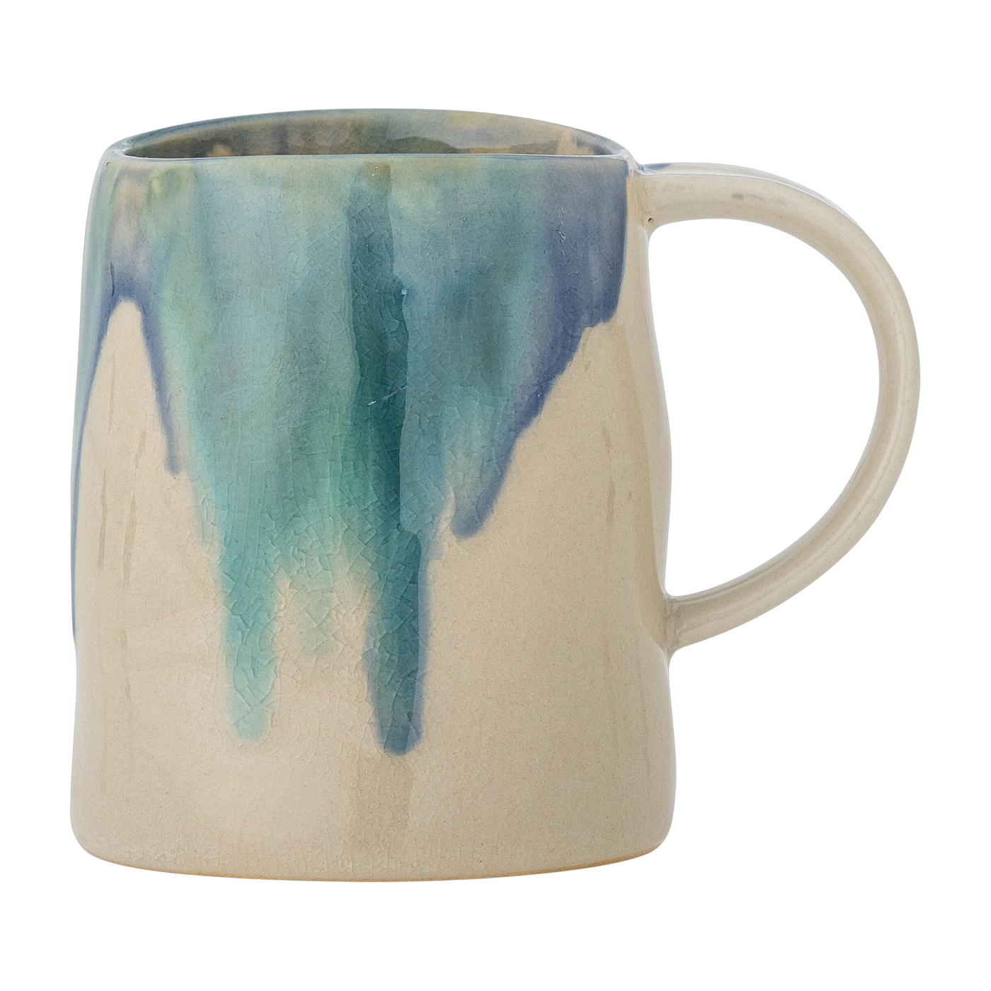 Tazza in gres blu 450 ml Yori - Bloomingville