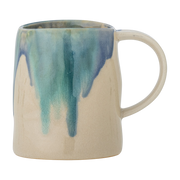 Mug en grès bleu 450ml Yori - Bloomingville
