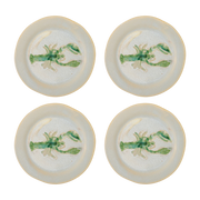 4 Teller aus grünem Steingut 21 x 2 cm Hadden – Bloomingville