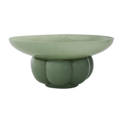 Bol en verre vert 33x15cm Uva - AYTM