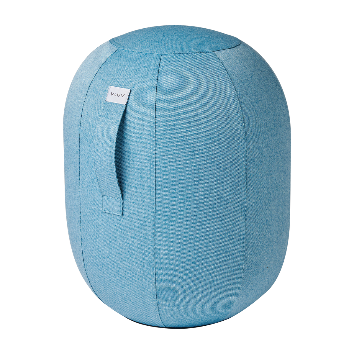 Seduta ergonomica in tessuto blu ghiaccio Kapsul Leiv - VLUV