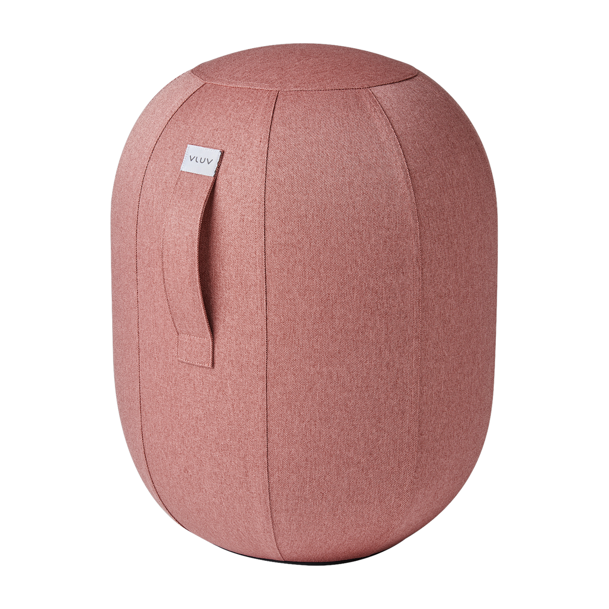 Sedia ergonomica in tessuto rosa Kapsul Leiv - VLUV