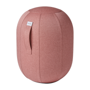 Siège érgonomique en tissu rose Kapsul Leiv - VLUV