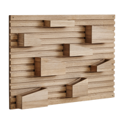 Organizer modulare in rovere 66x6x44cm - Woud