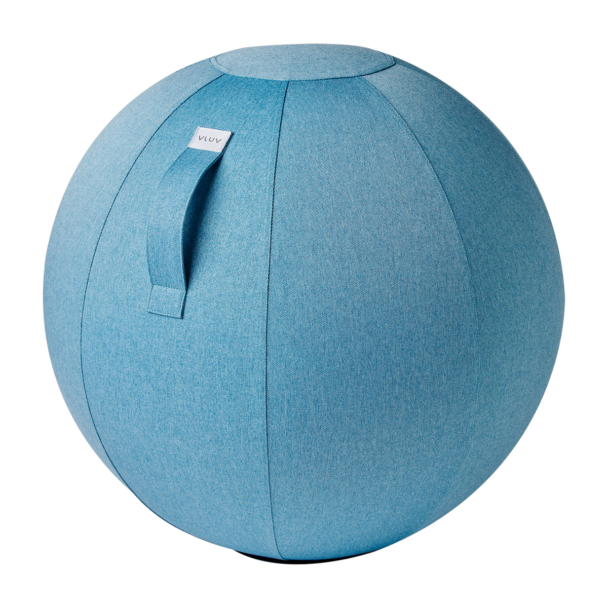 Sedia ergonomica in tessuto blu ghiaccio Leiv - VLUV