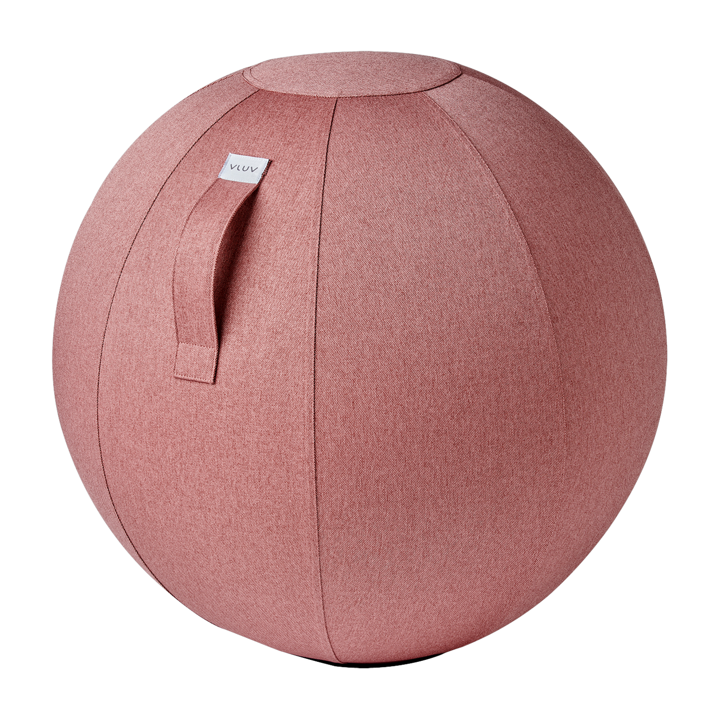 Sedia ergonomica in tessuto rosa Leiv - VLUV