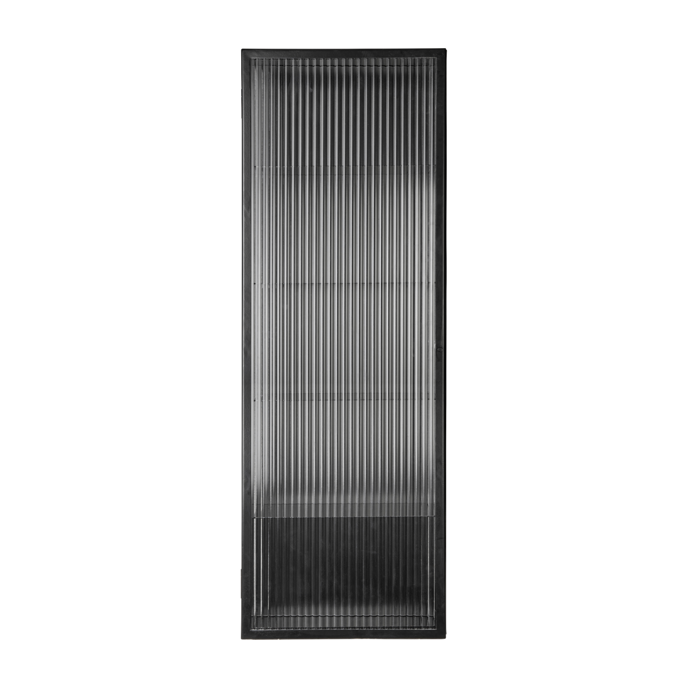 Wandschrank aus schwarzem Metall 35 x 100 cm „ Haze ” – Ferm living