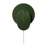 Dark green ceramic wall lamp 33x7x40cm Nebula - Serax