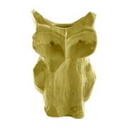 Vase hibou en grès jaune 30cm Après Minuit - Serax