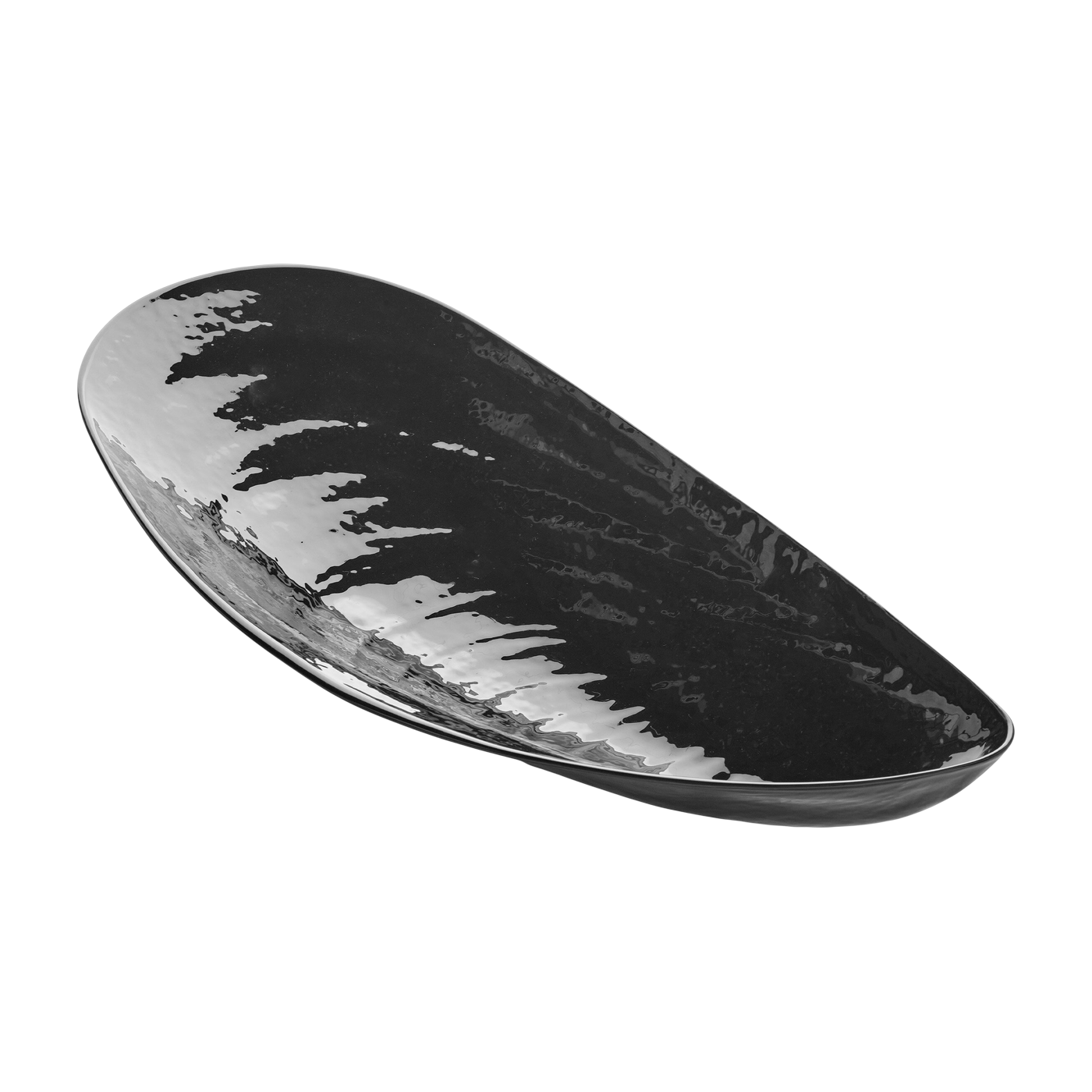 Black porcelain dish 46x21. 5x8cm Marcel - Serax