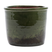 Vaso da fiori in terracotta verde 20x17cm Rust - Serax