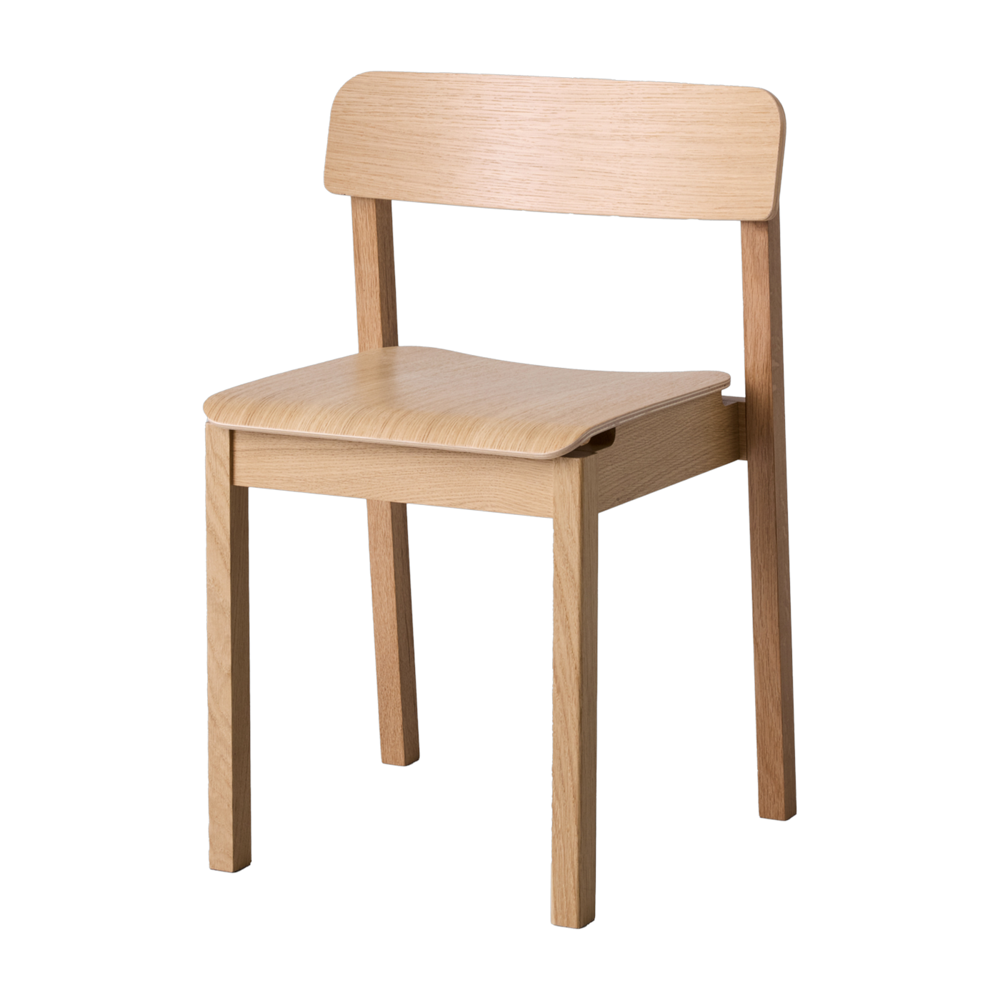Stuhl aus lackierter Eiche 75 x 41 x 45 cm Everyday – Moebe