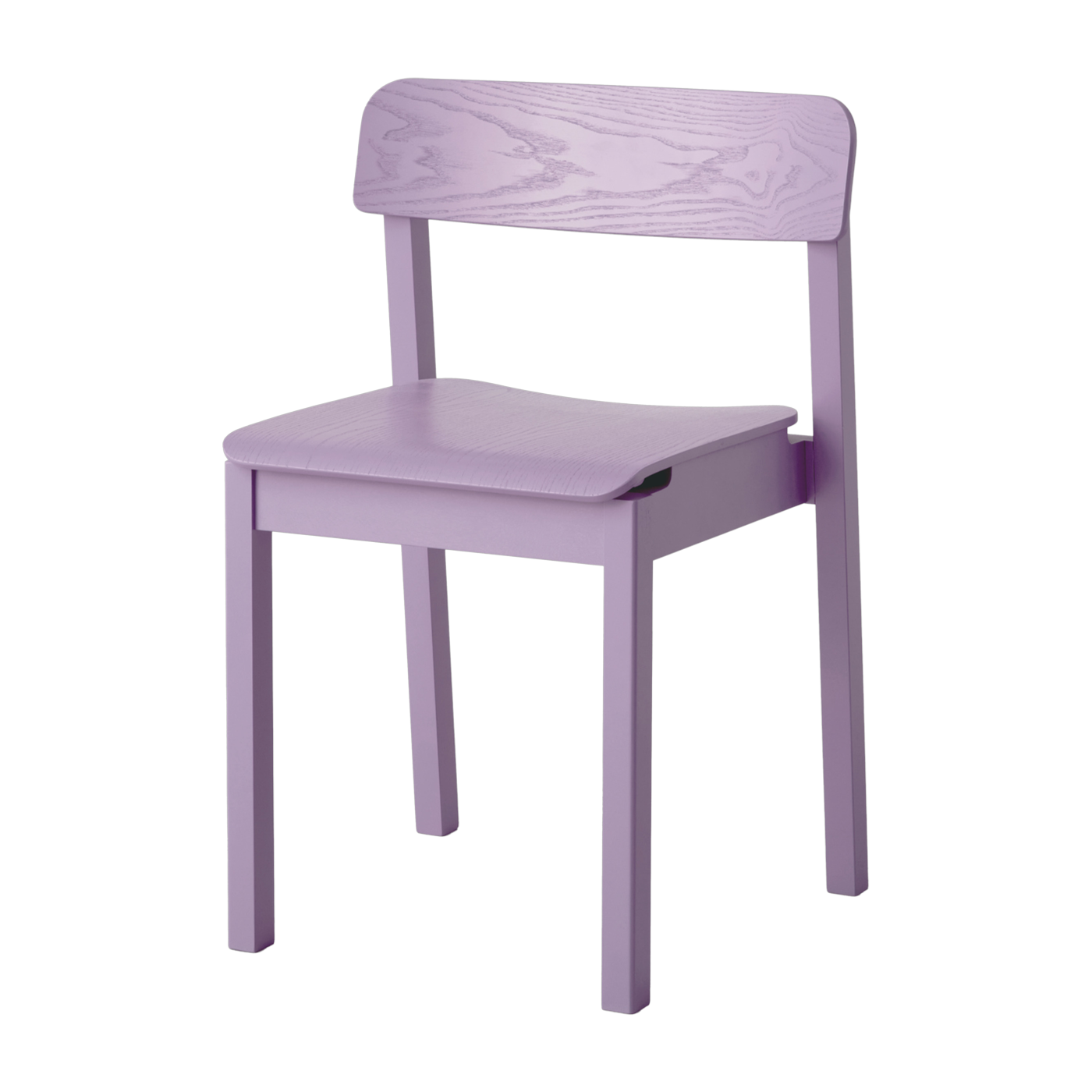 Stuhl aus violetter Eiche 75 x 41 x 45 cm Everyday – Moebe