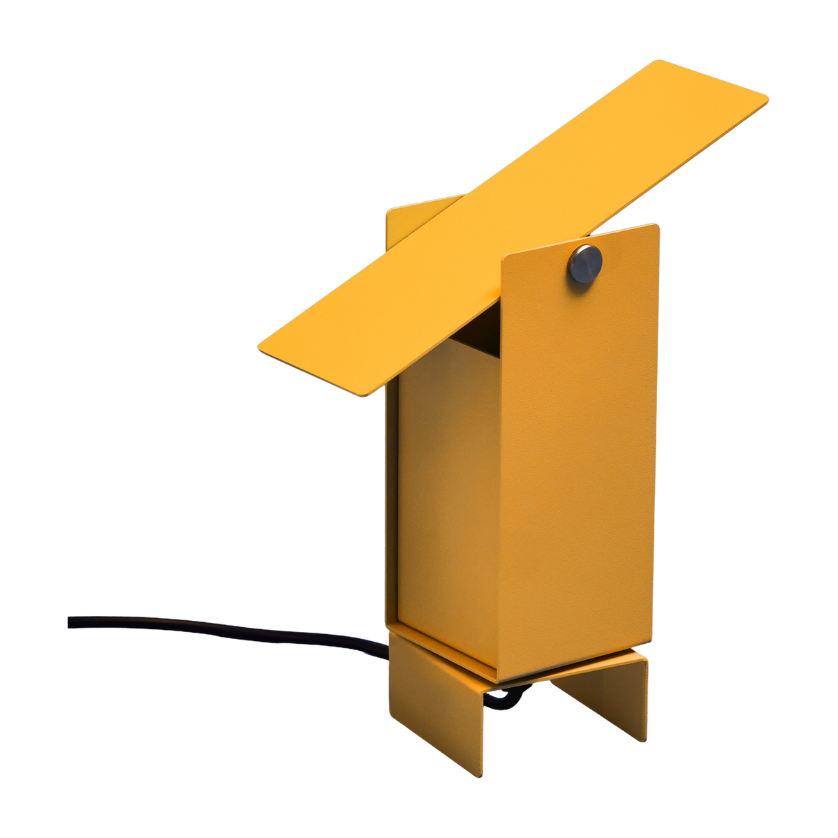 Schwenkbare Lampe aus gelbem Stahl, 22, 5 x 8 cm – Moebe