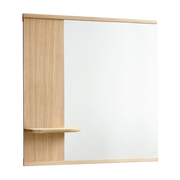 Miroir avec étagère en chêne 72x790x9,5cm - Moebe
