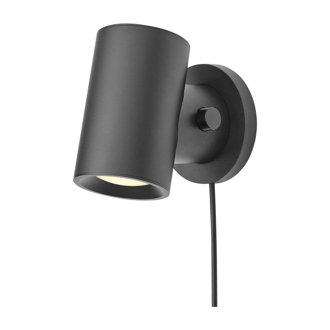 Applique murale en aluminium noir 15x10x7cm Beam - Muuto