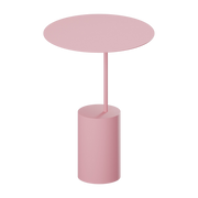 Pink Lemonade Steel Side Table 40cm Ciro - Metallbude