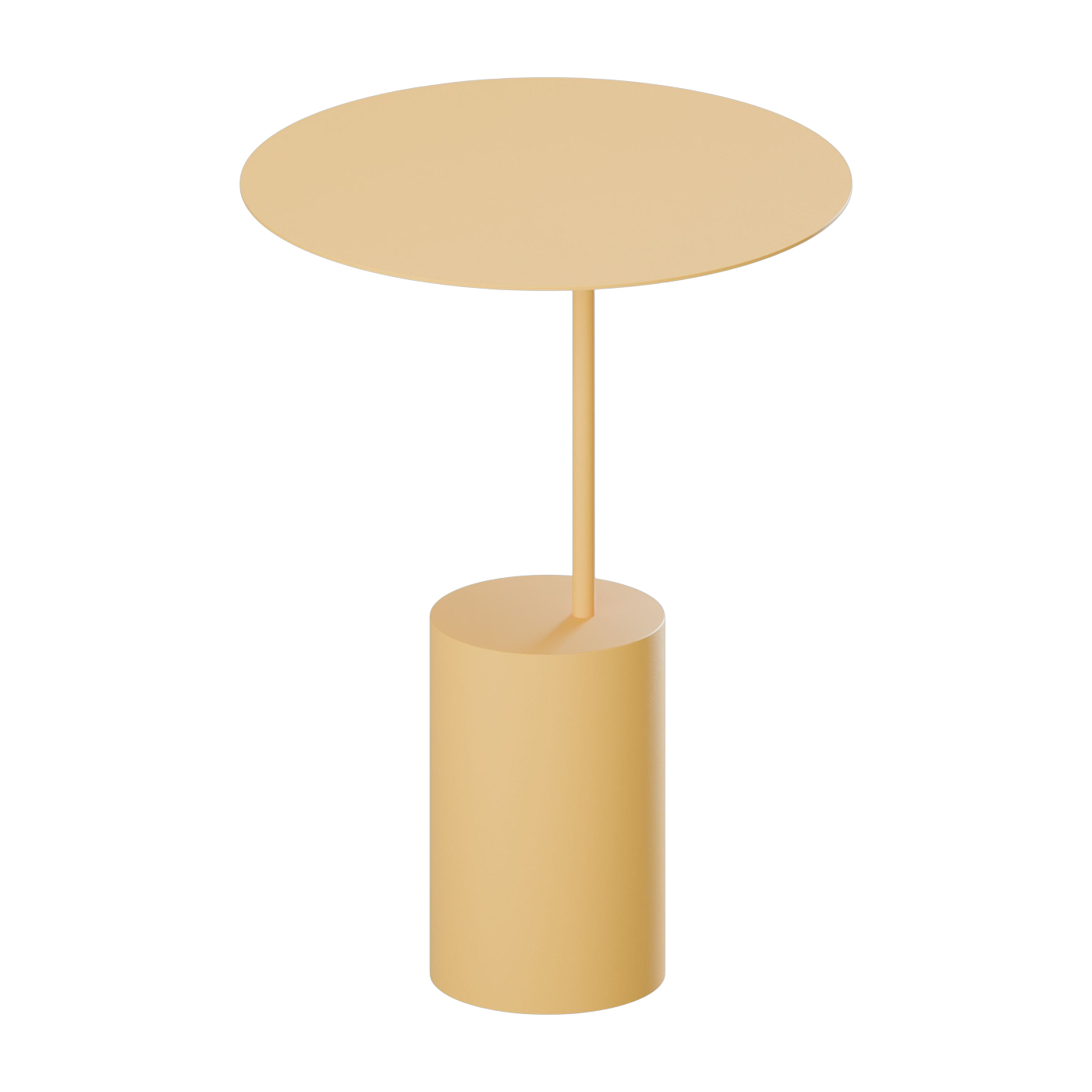 Beistelltisch aus Stahl Mango Lassi 40 cm Ciro – Metallbude