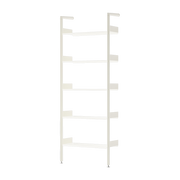 Etagère en acier thermolaqué blanc 83x223x36cm Rombe - &tradition