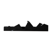 Etagère murale en acier noir 31x2x9cm Mountains - Emko