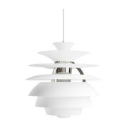 PH SNOWBALL chrome and soft white pendant light - Louis Poulsen
