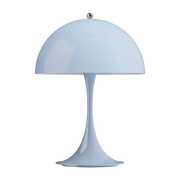 Lampada da tavolo blu opalina PANTHELLA e 250 V3 - Louis Poulsen