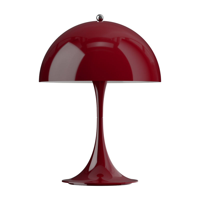 Lampada da tavolo bordeaux opaca PANTHELLA e 250 V3 - Louis Poulsen