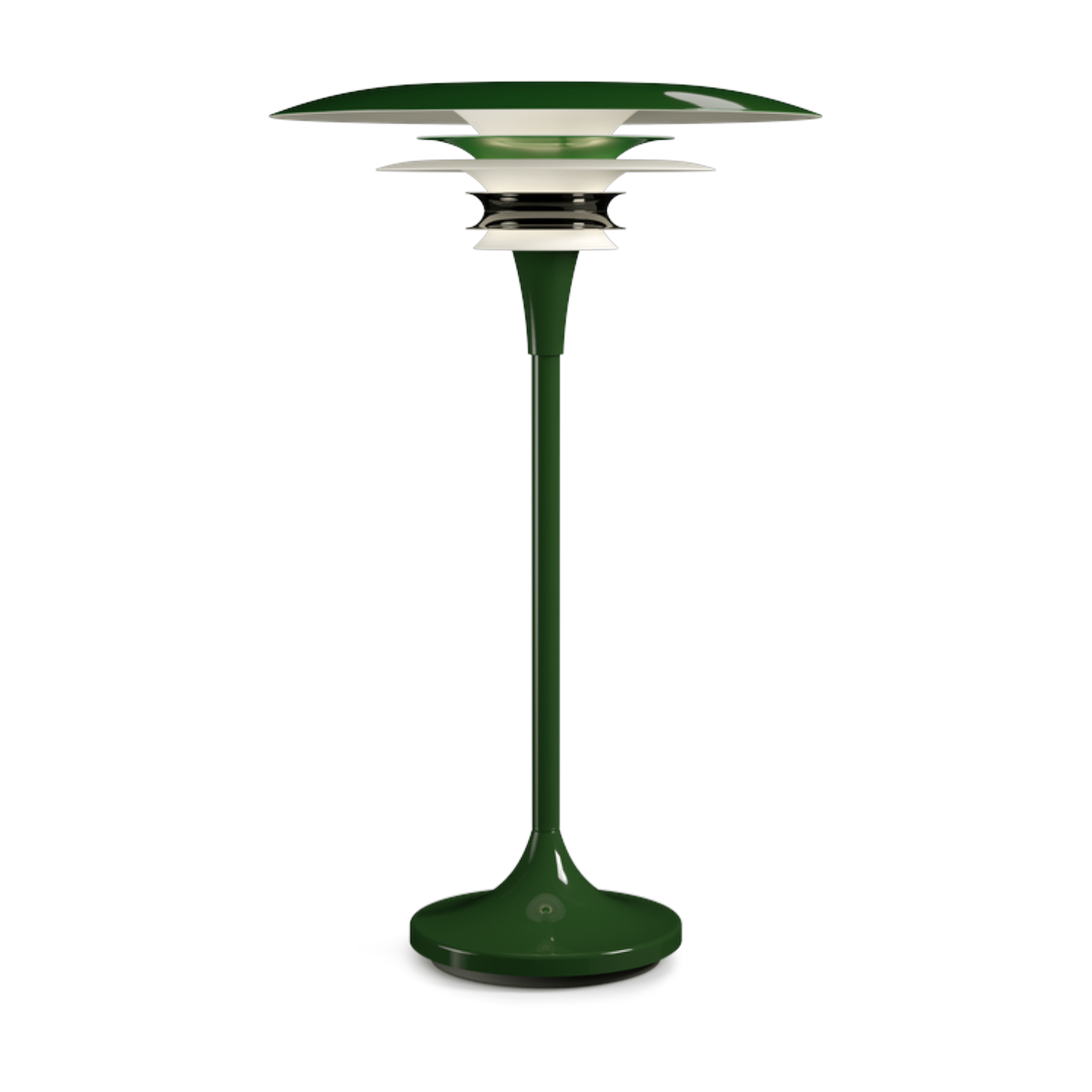 Lampada da tavolo verde Ø30 Diablo - Belid