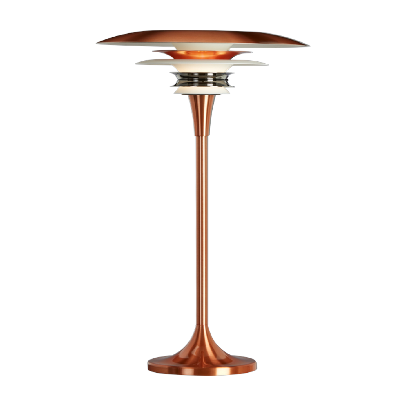 Lampada da tavolo in rame Ø30 Diablo - Belid
