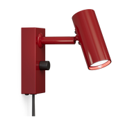 Wandleuchte aus rotem Metall 14, 9 cm Cato - Belid