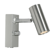 14. 9 cm Cato silver metal wall light - Belid