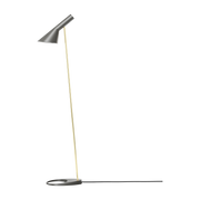Lampada da terra in acciaio ottone e grigio AJ - Louis Poulsen