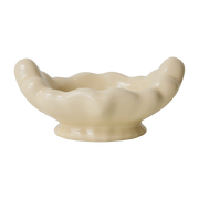 Ciotola in gres beige 25x15x12cm - HKliving