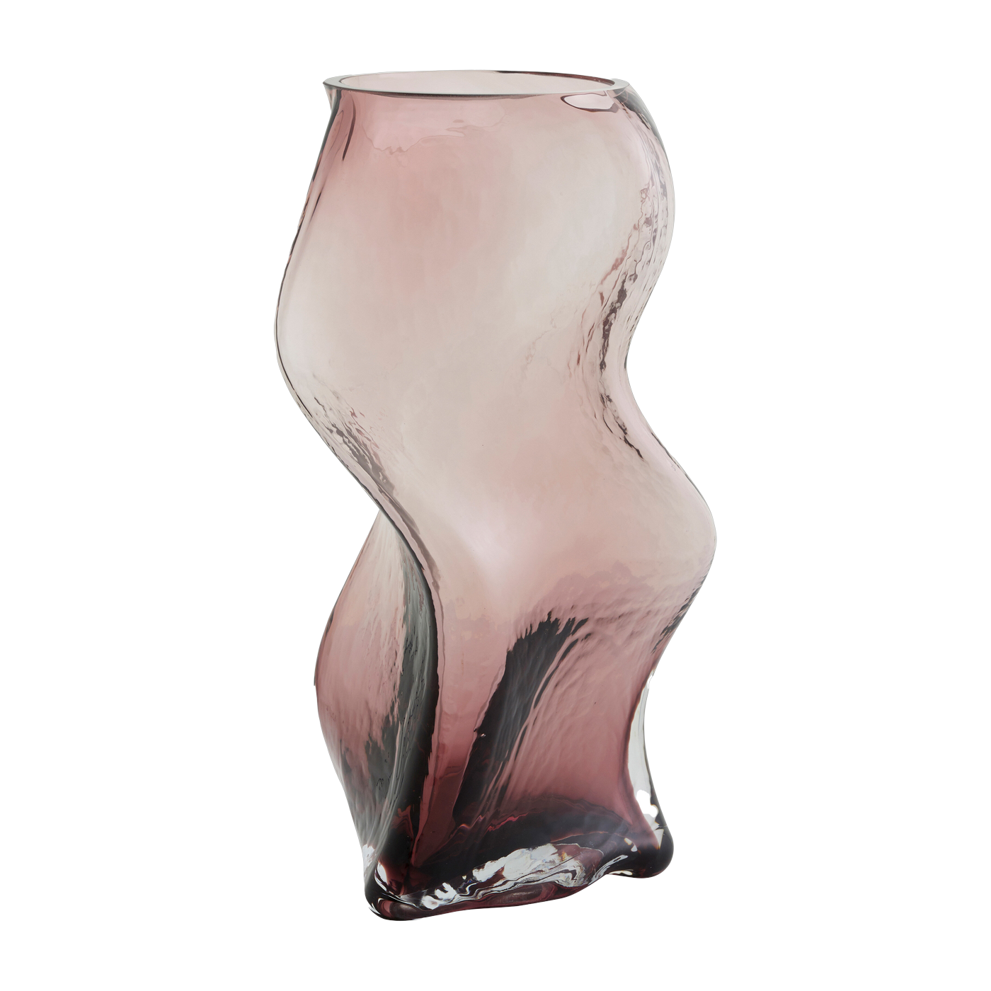 Vase in purple glass Sable - Nordal
