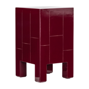 Red mango wood side table 30. 5x50cm Hdbrick - House Doctor