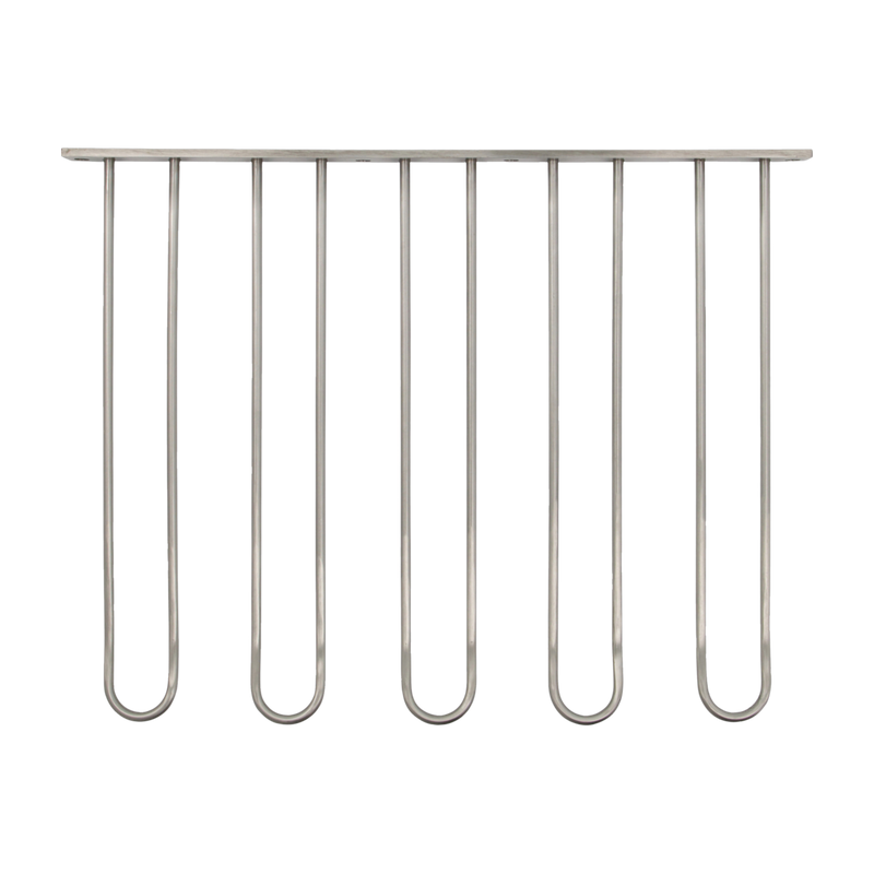 Stainless steel wine glass shelf 40x30x2cm - House Doctor