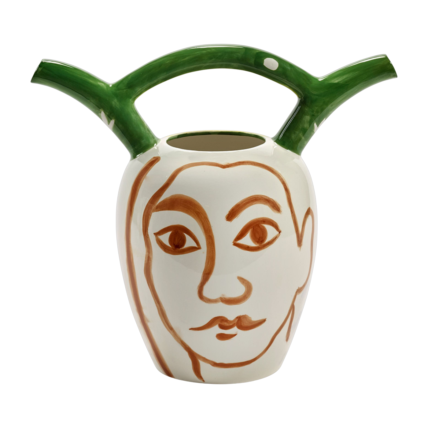 Vase aus farbigem Sandstein 44 x 24 x 40 cm Santiago de Borja – Serax