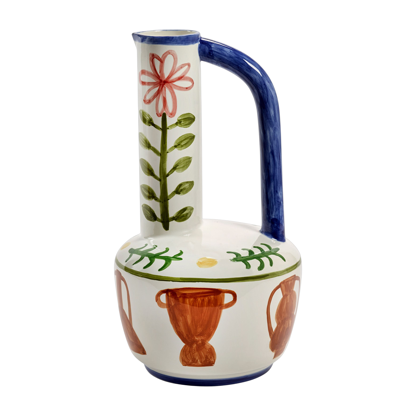 Vase en céramique coloré 25x45cm Santiago de borja - Serax