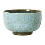 Blue stoneware noodle bowls 13. 5X8cm 70s tableware - HKliving