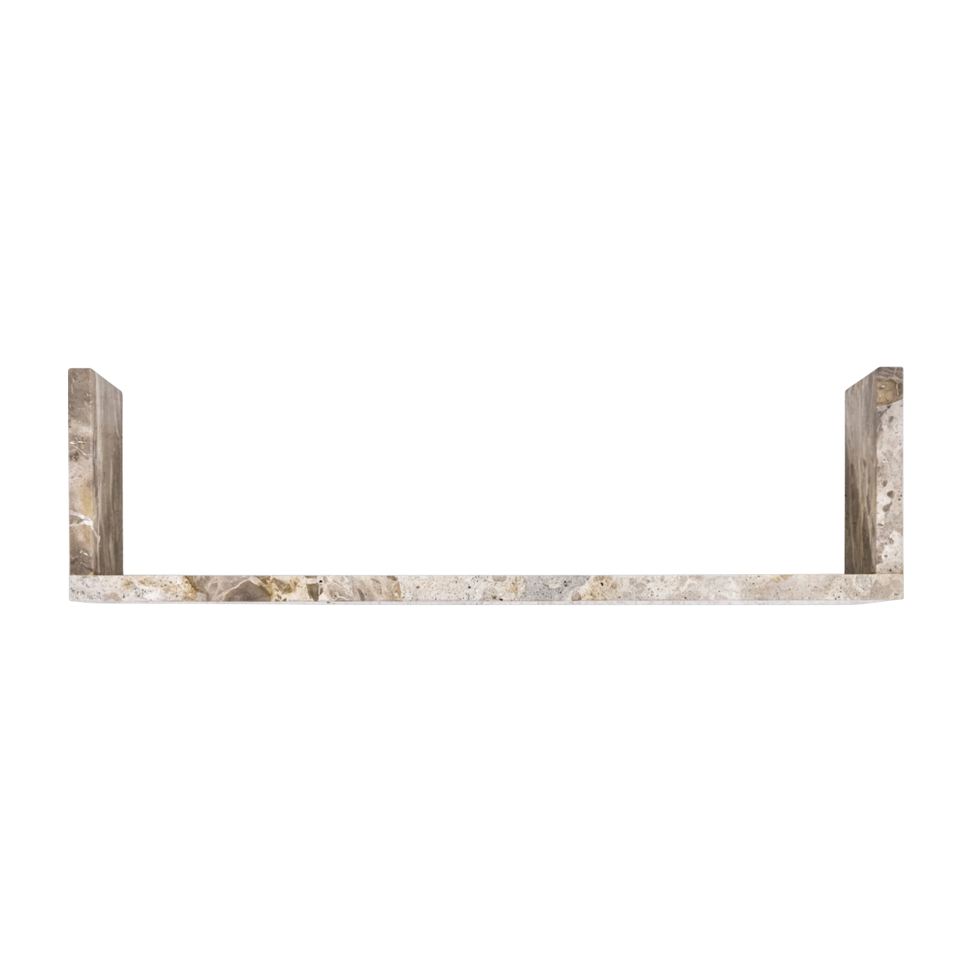Wandregal aus beigefarbenem Eichenholz (marbre) 50 x 14 cm – House Doctor